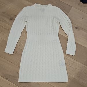 Jessica Howard Cream Long Sleeve Dress Size PL